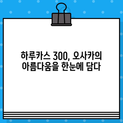 오사카 하루카스 300 전망대| 입장권 예매부터 방문까지 완벽 가이드 | 오사카 여행, 전망대, 일본