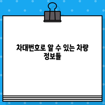 차대번호, 제대로 이해하고 활용하기| 의미 파악부터 정보 활용까지 | 차량 정보, 차대번호 해독, 자동차 정보