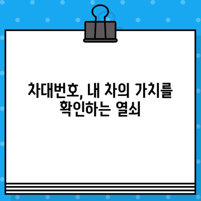 차량 식별의 핵심| 차대번호의 모든 것 | 차대번호 해독, 차량 정보 확인, 자동차 정보