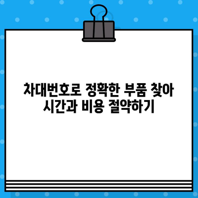 차대번호로 부품 찾기| 간편하고 빠른 조회 방법 | 자동차 부품, 온라인 조회, 정비 팁