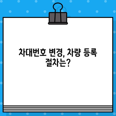 차량 개편을 위한 필수 과정| 차대번호 재타각 신청 가이드 | 차대번호 변경, 차량 등록, 자동차 관리