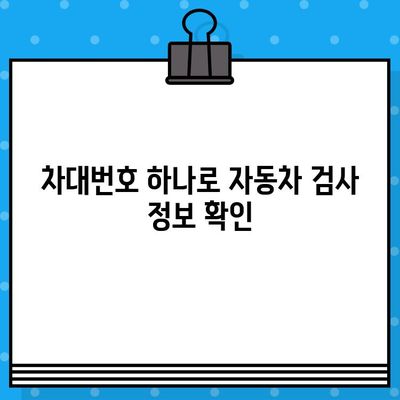 차대번호로 자동차 검사 문제 해결| 궁금한 점 3가지와 해결 방법 | 자동차 검사, 차량 정보, 문제 해결