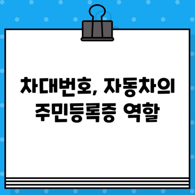 자동차의 주민등록증| 차대번호로 알아보는 자동차의 모든 것 | 차대번호, 자동차 정보, 차량 조회