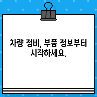 차량 부품, 차대번호로 간편하게 조회하세요! | 자동차 부품, 부품 정보, 온라인 조회, 차량 정비