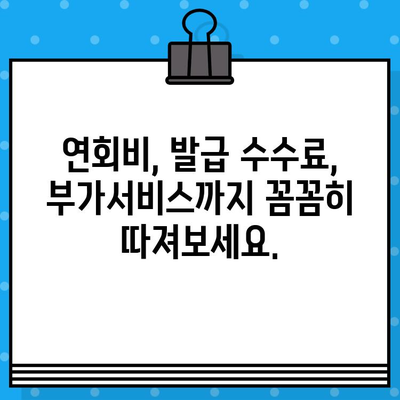 개인 신용카드 발급 비용 줄이는 꿀팁! | 신용카드 발급, 비용 절감, 카드 비교, 혜택