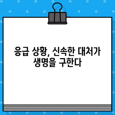 사고 후 필요한 의료적 대응| 골든타임 확보 & 응급처치 가이드 | 사고, 응급, 골든타임, 의료, 처치