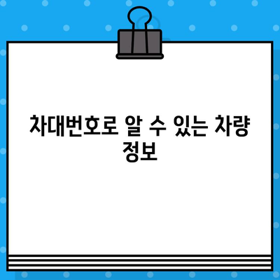 차량 사고 판정의 핵심, 차대번호의 역할과 중요성 | 사고 처리, 보험, 차량 정보