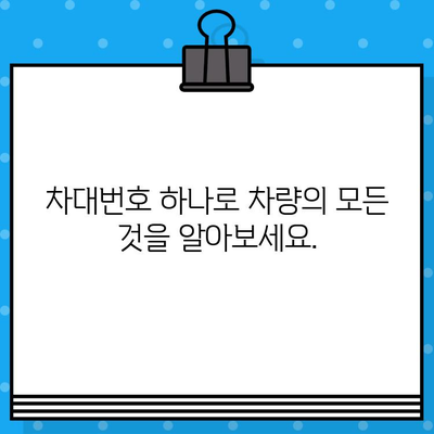 차량 소유권 베일 벗기기| 차대번호로 알 수 있는 모든 것 | 차량 정보, 차대번호 해석, 자동차 소유권 확인