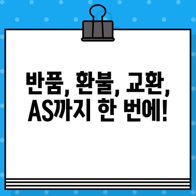 현대홈쇼핑 교환/환불 궁금증 해결! 고객센터 연락처 & 운영시간 안내 | 반품, 환불, 교환, AS, 문의