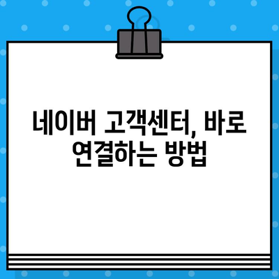 네이버 상품 환불, 고객센터 연결 바로가기 | 환불 방법, 연락처, 문의 팁