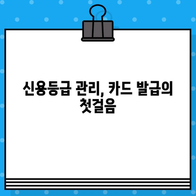 개인 신용카드 발급, 위험 최소화하는 똑똑한 방법 | 신용등급 관리, 카드 발급 조건, 금융 부담 줄이기