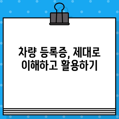 차량 등록증 속 숫자, 차대번호와 형식차량번호 비교 분석 | 자동차, 차량 정보, 차량 식별