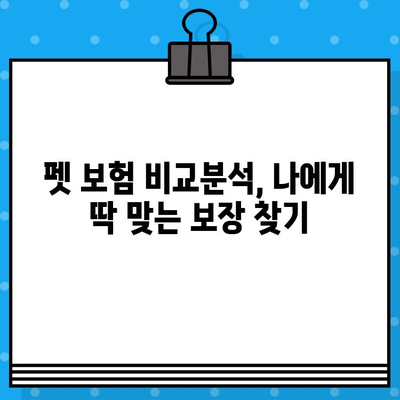 노령견도 OK! 든든한 보호막, 펫 보험 알아보기 | 노령견 보험, 펫 보험 비교, 반려동물 보험 추천