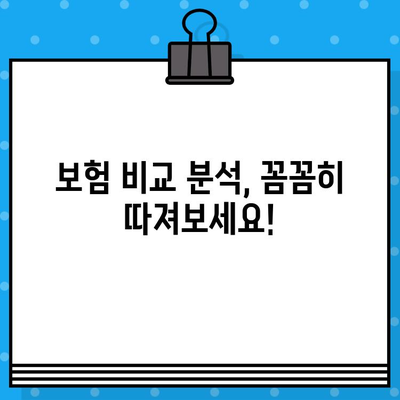 아파트 장기 보험 필수! 누수, 화재 보장 꼼꼼히 확인하세요 | 보험 가입 가이드, 비교 분석, 추천