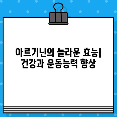 아르기닌 고함량 제품 비교분석 & 선택 가이드| 당신에게 맞는 최고의 제품 찾기 | 아르기닌 효능, 아르기닌 추천, 아르기닌 보충제