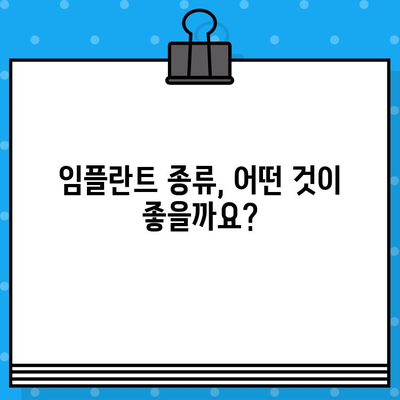 상실된 치아를 위한 임플란트, 꼭 알아야 할 고려 사항 5가지 | 임플란트, 치아 상실, 치과 치료, 가격, 종류