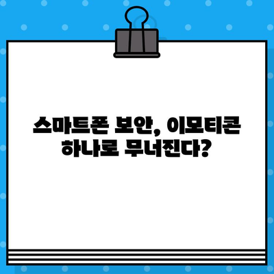 문자 사기 주의! 이모티콘 추가 등록, 당신도 당할 수 있다 |  스미싱, 문자 사기, 보안, 예방