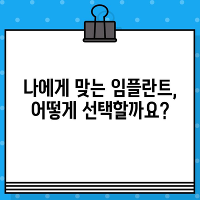 임플란트, 이것만 알면 성공적! | 손실된 치아, 임플란트 고려 사항, 성공적인 임플란트