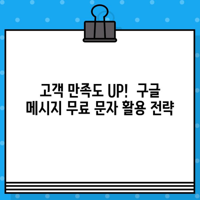 구글 메시지 무료 문자 활용, 고객 서비스 응대 효과 극대화 전략 | 고객만족도 향상, 비용 절감, 실시간 소통