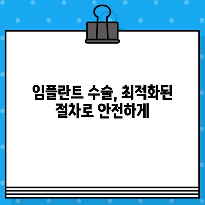 유도골 재생 임플란트 수술 시간 단축| 절차 최적화 가이드 | 임플란트, 수술 시간, 치료 과정, 효율성