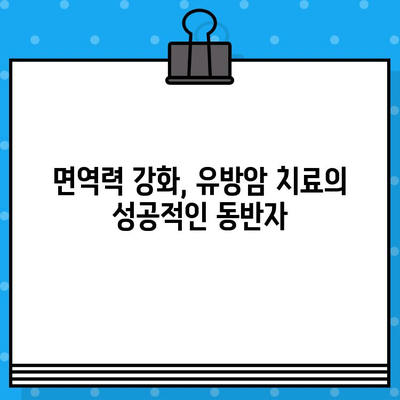 유방암 요양병원에서 면역 관리로 회복을 촉진하는 방법 | 면역력 강화, 항암 치료, 암 요양, 유방암 극복