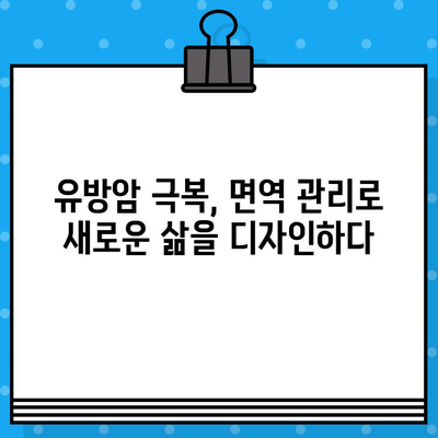 유방암 요양병원에서 면역 관리로 회복을 촉진하는 방법 | 면역력 강화, 항암 치료, 암 요양, 유방암 극복