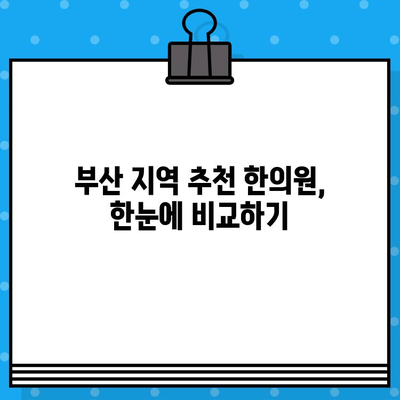 부산 교통사고 한의원 선택 가이드| 나에게 맞는 병원 찾는 5가지 기준 | 교통사고, 한의원, 후유증, 치료, 추천