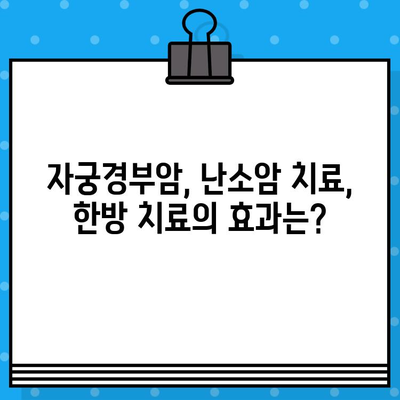 자궁경부암, 난소암 치료 위한 한방 요양 병원 찾기| 당신에게 맞는 최적의 선택 | 암 요양, 한방 치료, 자궁경부암, 난소암