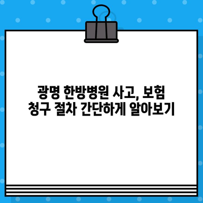 광명 한방병원 사고 후 발생하는 비용| 진료부터 보험까지 상세 가이드 | 사고, 비용, 보험, 한방, 광명