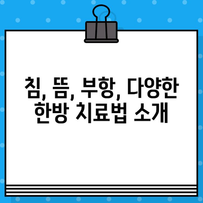 강서구 통증 완화, 한방병원 선택 가이드 | 강서구 한방병원, 통증 치료, 척추, 관절, 침, 뜸, 부항