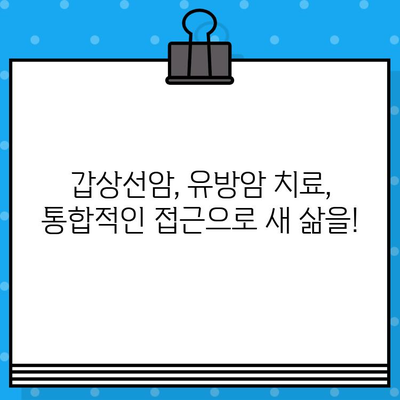 암•한방병원| 갑상선암, 유방암 환자를 위한 포괄적 관리 | 통합 치료, 전문의료진, 한방치료, 면역력 강화, 삶의 질 개선