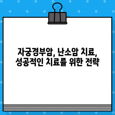 자궁경부암, 난소암 치료를 위한 최적의 암 요양 병원 찾기 가이드 | 암 요양, 병원 선택, 치료 정보