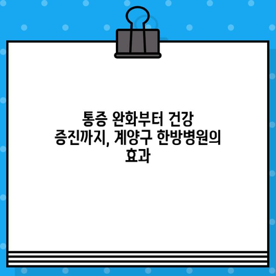 계양구 한방병원 추천| 면밀한 케어로 건강 되찾기 | 계양구, 한방병원, 건강 관리, 추천, 정보