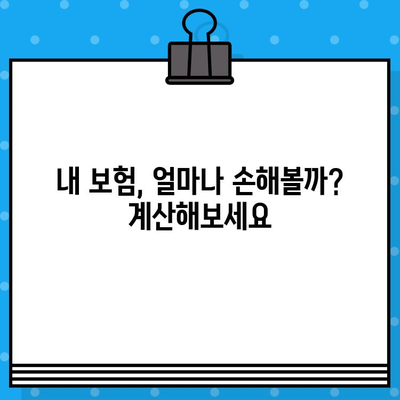 보험 중도해지, 왜 손해일까요? | 해지 전 꼭 알아야 할 5가지 이유 | 보험료, 환급금, 손실 계산