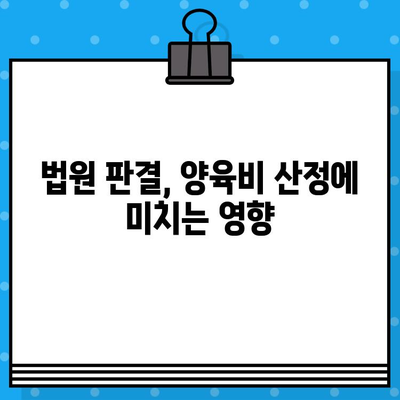 2023년 이혼 양육비 산정표| 기준 및 계산 방법 완벽 가이드 | 양육비 산정, 계산, 법률 정보, 이혼