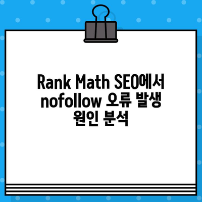 Rank Math SEO 오류| nofollow 해결 솔루션 | 단계별 가이드 & 실제 사례