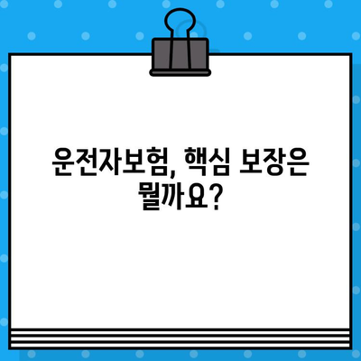 저렴한 운전자보험 비교분석| 나에게 딱 맞는 보험 찾기 | 자동차보험, 운전자보험 추천, 보험료 비교