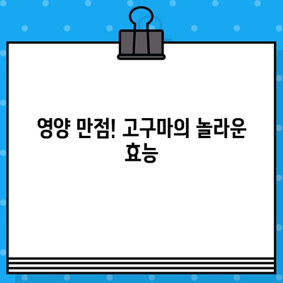 고구마의 놀라운 효능과 맛있는 레시피 10가지 | 건강, 다이어트, 조리법, 영양