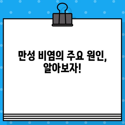 만성 비염, 끊임없이 괴롭히는 원인은? | 원인 분석, 증상 완화, 치료법